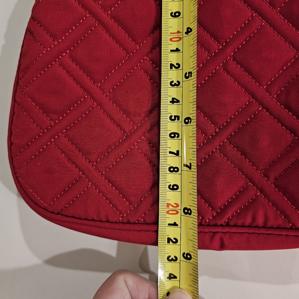 Vera Bradley Womans Red Crossbody Purse - Picture 4 of 5